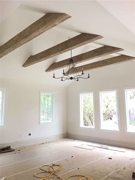 how to build a metal box beam|vaulted ceiling with faux beams.